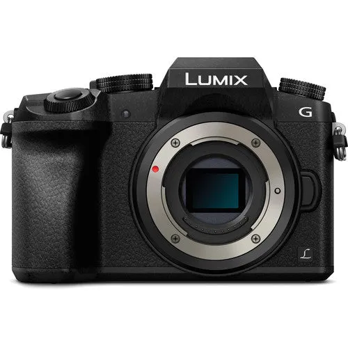 *** OPENBOX *** Panasonic Lumix DMC-G7 Mirrorless Micro Four Thirds Digital Camera with 14-42mm Lens (Black)