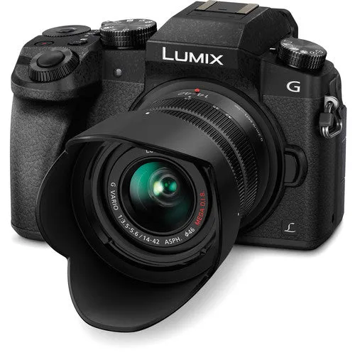 *** OPENBOX *** Panasonic Lumix DMC-G7 Mirrorless Micro Four Thirds Digital Camera with 14-42mm Lens (Black)