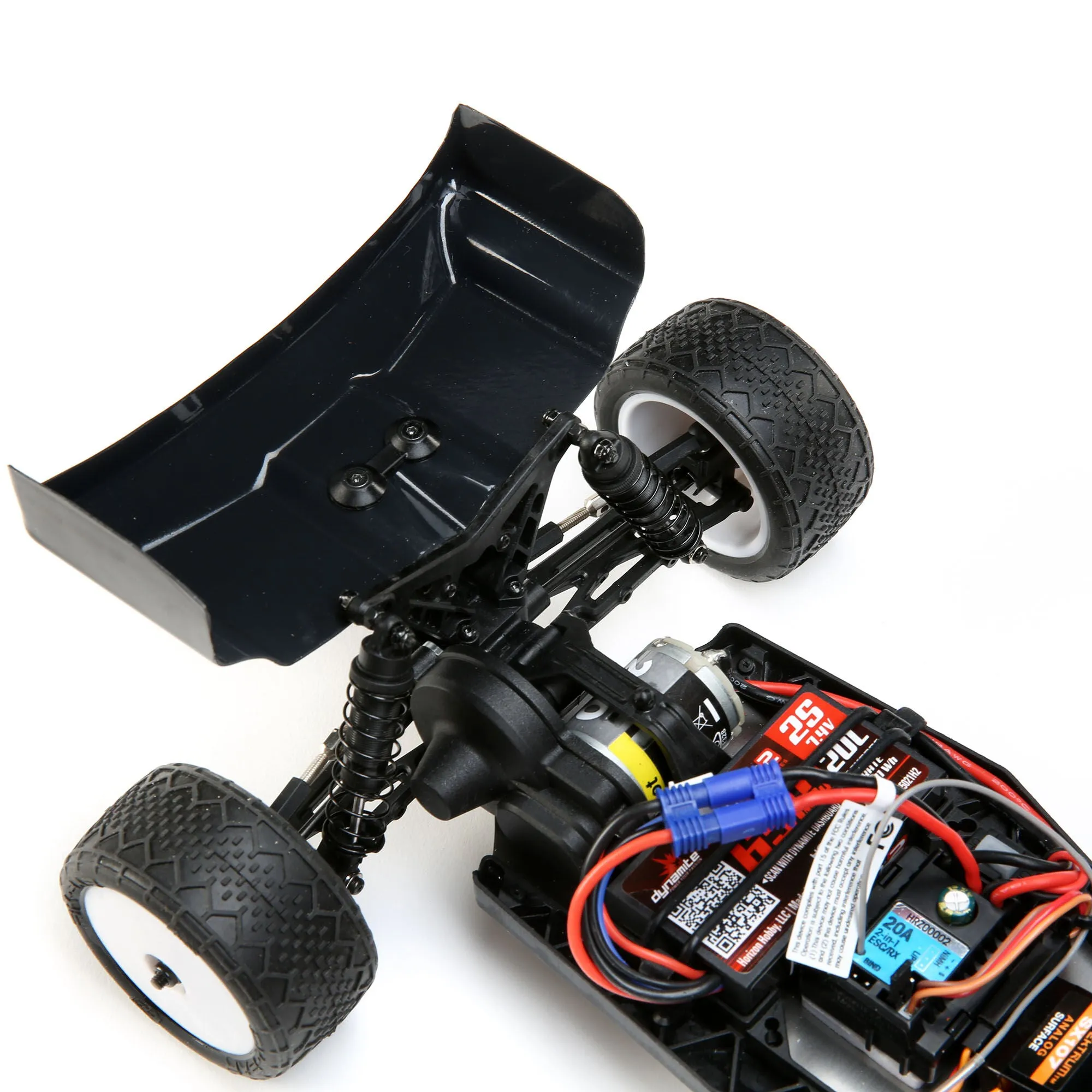 1/16 Mini-B Brushed RTR 2WD Buggy, Black/White