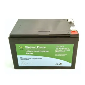 12V, 12Ah LFP Battery (ABS, BLF-1212AS)