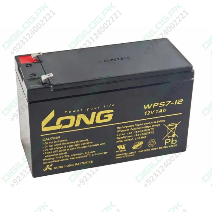 12V 7AH Battery in Pakistan