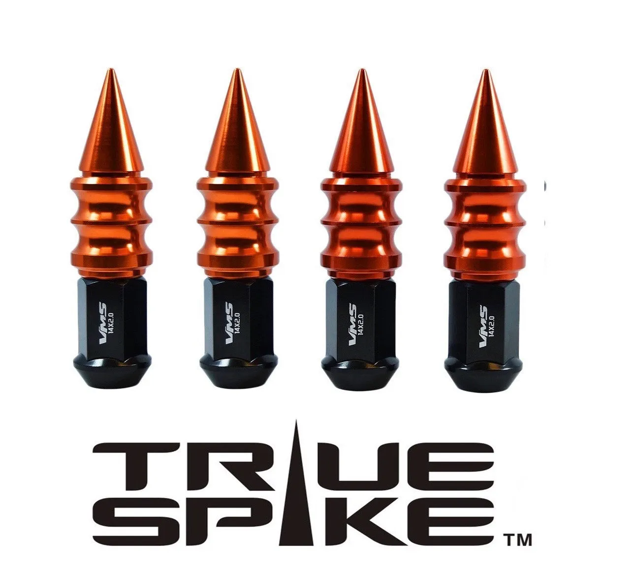 14X1.5 MM 112MM LONG CAR ONLY!!! NO TRUCKS!!! CNC MACHINED FORGED STEEL EXTENDED RIBBED SPIKE LUG NUTS ANODIZED ALUMINUM CAPS // 25MM CAP DIAMETER 73MM CAP LENGTH PART NUMBER LGC029