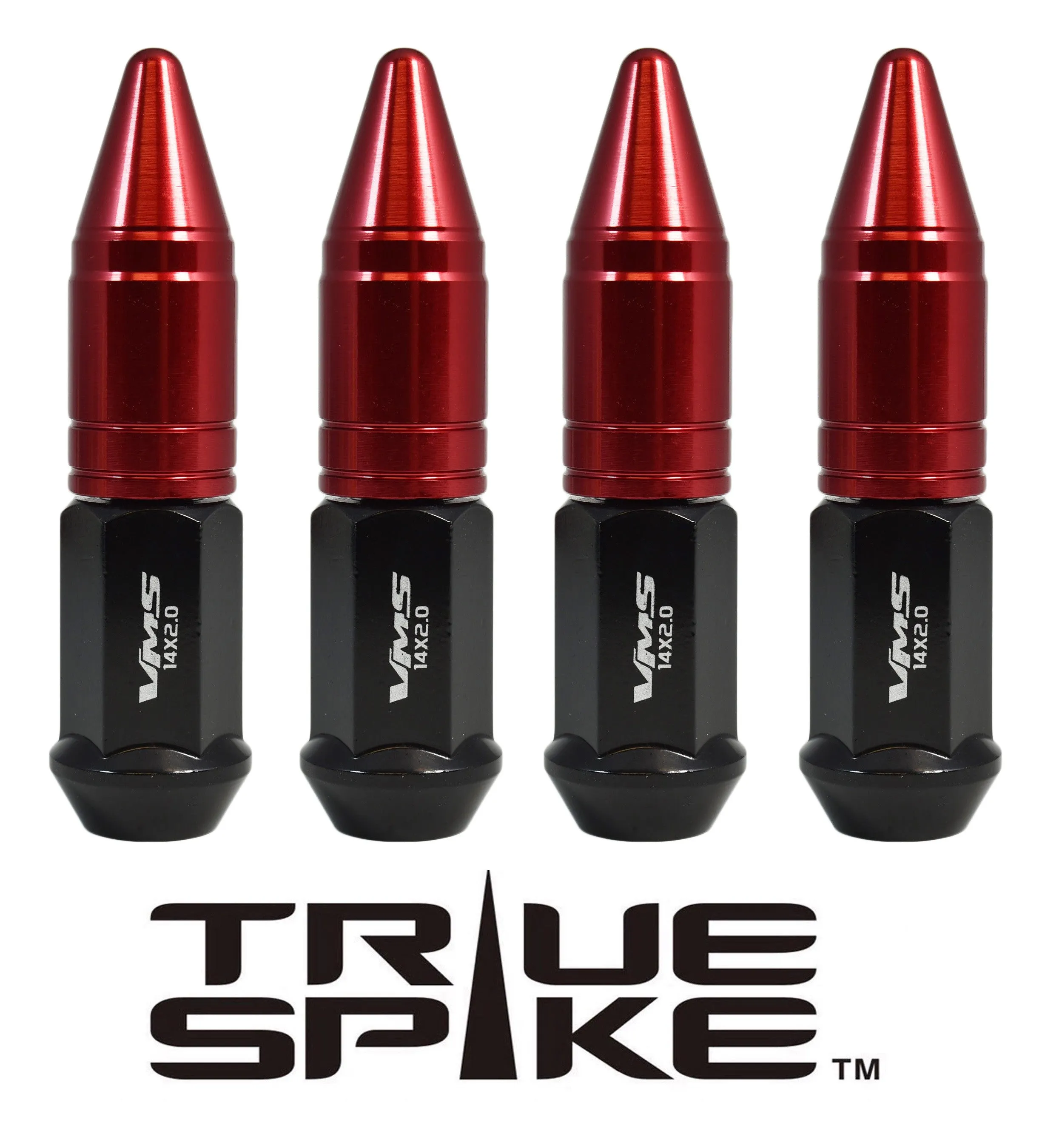 14X1.5 MM 89MM LONG CAR ONLY! NO TRUCKS! APOLLO SPIKE FORGED STEEL LUG NUTS WITH ANODIZED ALUMINUM CAP 09-17 CHEVY CAMARO 15-17 FORD MUSTANG 06-17 DODGE CHARGER CHALLENGER 300 // CAP: 20MM DIAMETER 51MM HEIGHT PART # LGC049