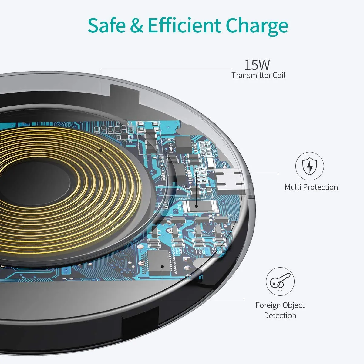 15W Wireless Charging Pad