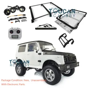 1/6 RC Capo Crawler SIXER1 Metal Chassis Plastic Unassembled Cabin Car Shell Front Bumper Motor Servo I6S ESC Light