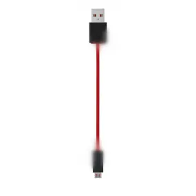 17cm 6" Short Micro USB Charge Cable For Bluetooth Wireless  Headphones