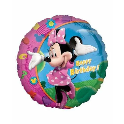 18" Minnie Happy Birthday Balloon