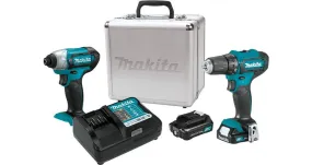 2021 Makita 12V max CXT® Lithium-Ion Cordless 2-Pc. Combo Kit (2.0Ah) (CT232RX)