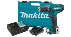 2021 Makita 12V max CXT® Lithium-Ion Cordless 3/8" Hammer Driver-Drill Kit (2.0Ah) (PH04R1)