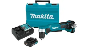 2021 Makita 12V max CXT® Lithium-Ion Cordless 3/8" Right Angle Drill Kit (2.0Ah) (AD04R1)