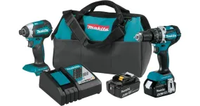 2021 Makita 18V LXT® Lithium-Ion Brushless Cordless 2-Pc. Combo Kit (4.0Ah) (XT269M)