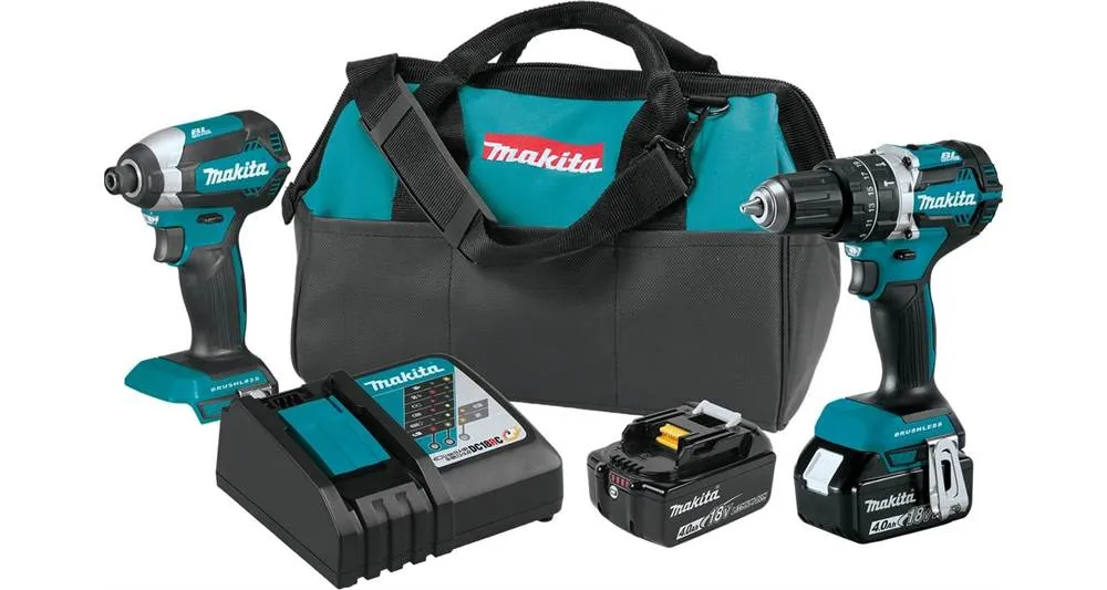 2021 Makita 18V LXT® Lithium-Ion Brushless Cordless 2-Pc. Combo Kit (4.0Ah) (XT269M)