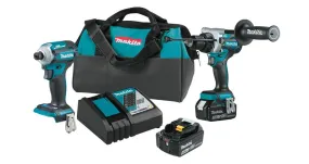 2021 Makita 18V LXT® Lithium-Ion Brushless Cordless 2-Pc. Combo Kit (5.0Ah) (XT288T)