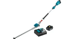 2021 Makita 18V LXT® Lithium-Ion Brushless Cordless 20" Articulating Pole Hedge Trimmer Kit (5.0Ah) (XNU01T)