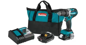 2021 Makita 18V LXT® Lithium-Ion Compact Brushless Cordless 1/2" Driver-Drill Kit (2.0Ah) (XFD12R)