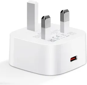 20W Fast Charging Mains Wall Plug