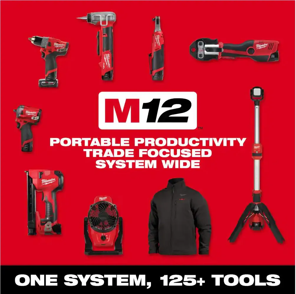 2438-22X Milwaukee M12 Fuel Variable Speed Polisher / Sander Kit