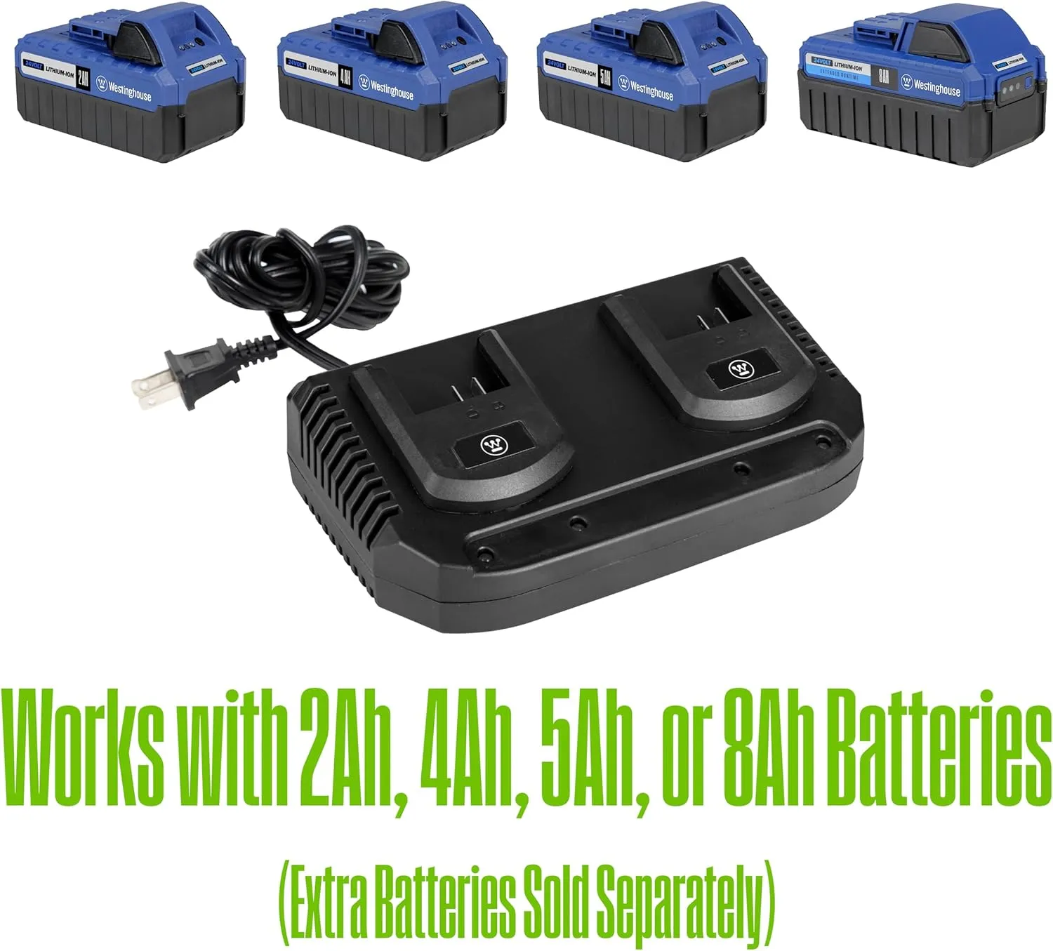 24V 2.2 Amp Dual Port Charger