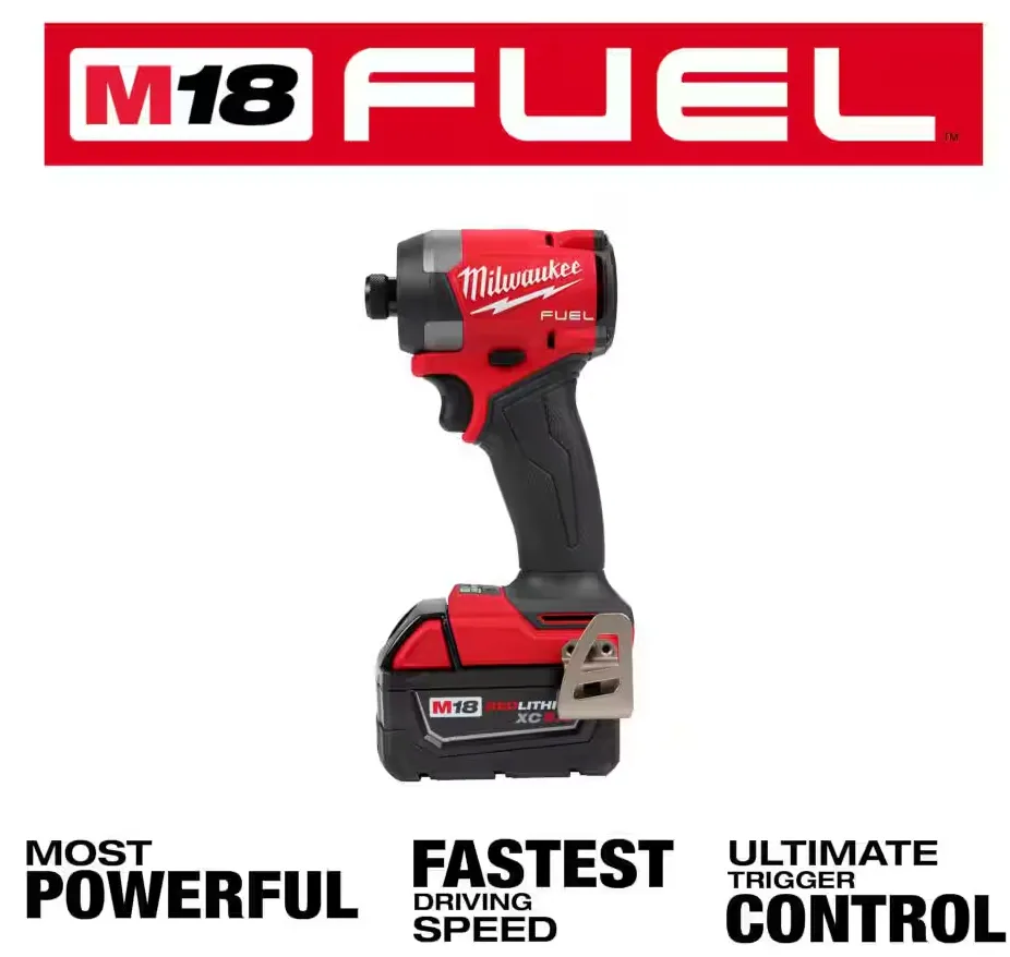 2953-22 Milwaukee M18 Fuel 1/4" Hex Impact Driver Kit