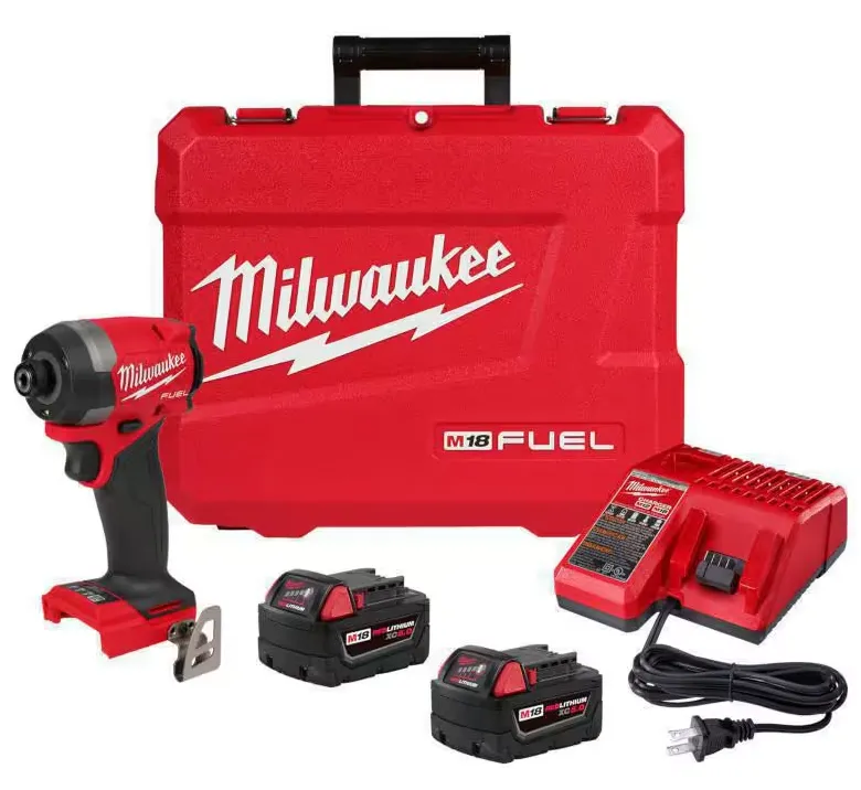 2953-22 Milwaukee M18 Fuel 1/4" Hex Impact Driver Kit