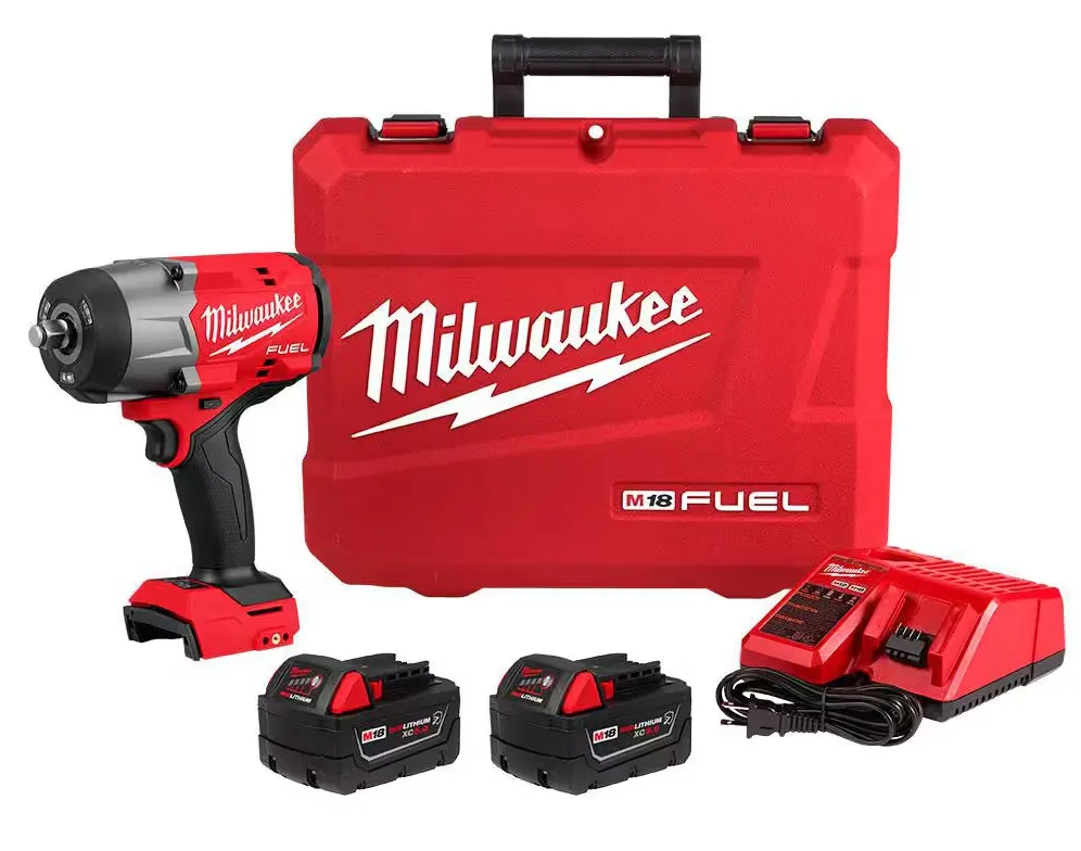 2967-22 Milwaukee M18 Fuel 1/2" High Torque Impact Wrench w/ Friction Ring Kit