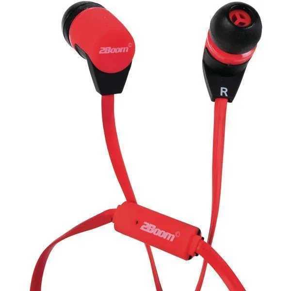 2BOOM EPM480R EPM480 Next Pod Stereo Headphones (Red)