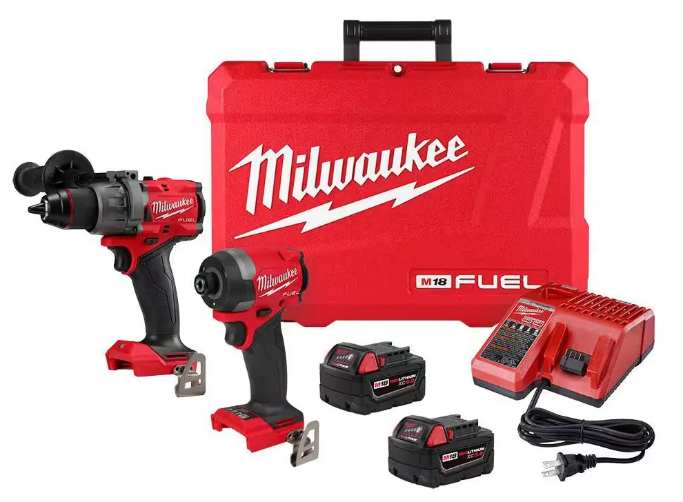 3697-22 Milwaukee M18 Fuel 2 Tool Combo Kit