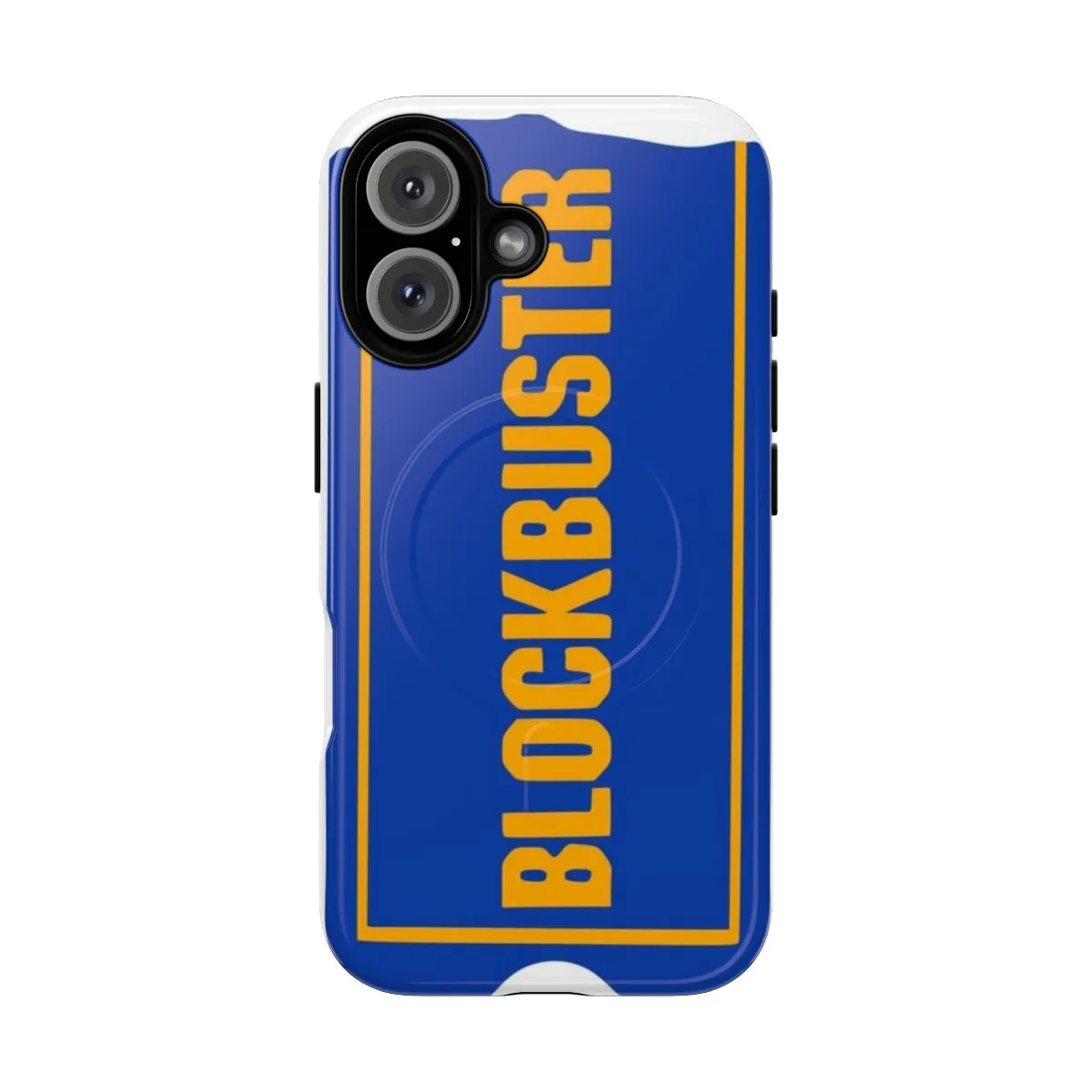 90s-Inspired Retro Phone Case with Blockbuster Video Vibes