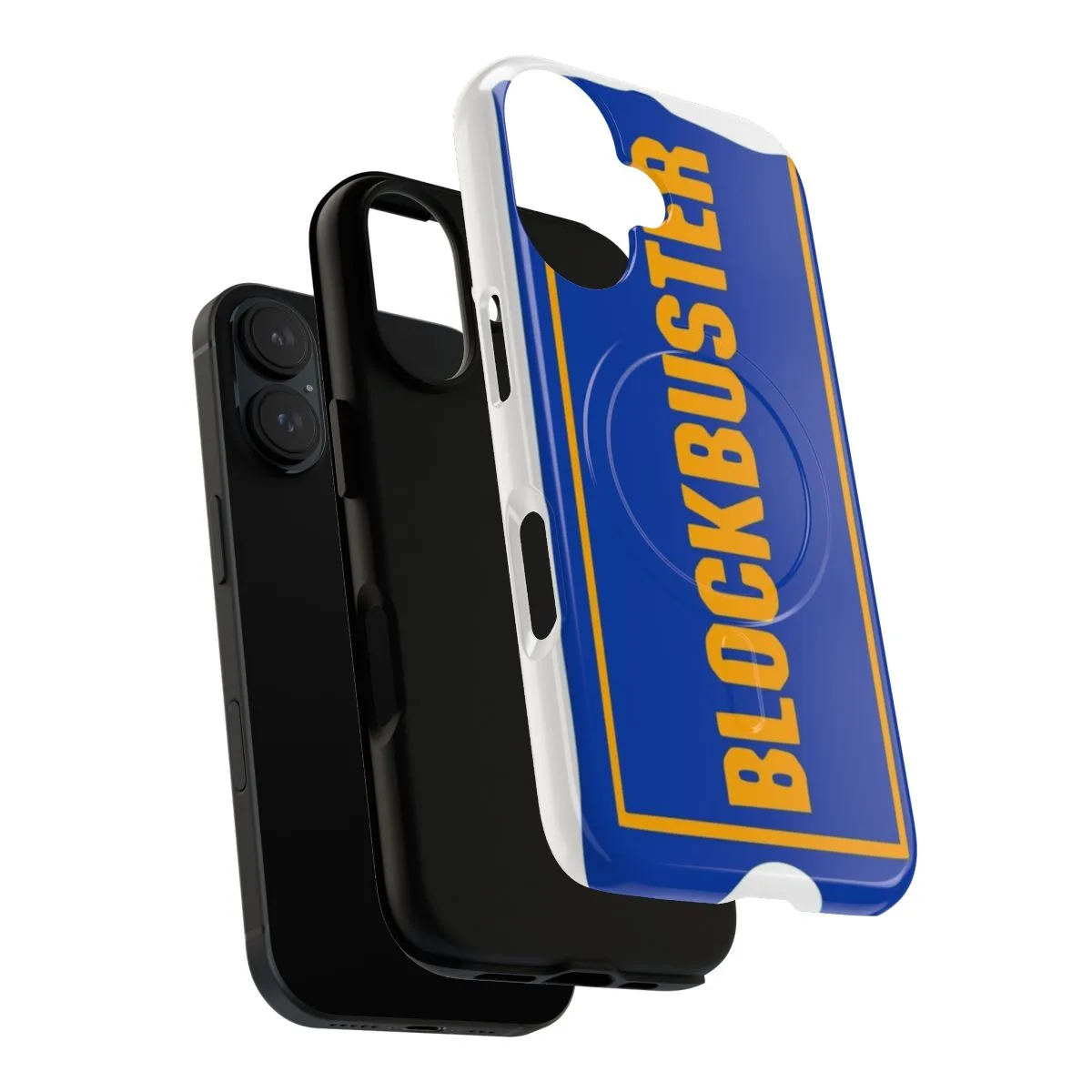 90s-Inspired Retro Phone Case with Blockbuster Video Vibes