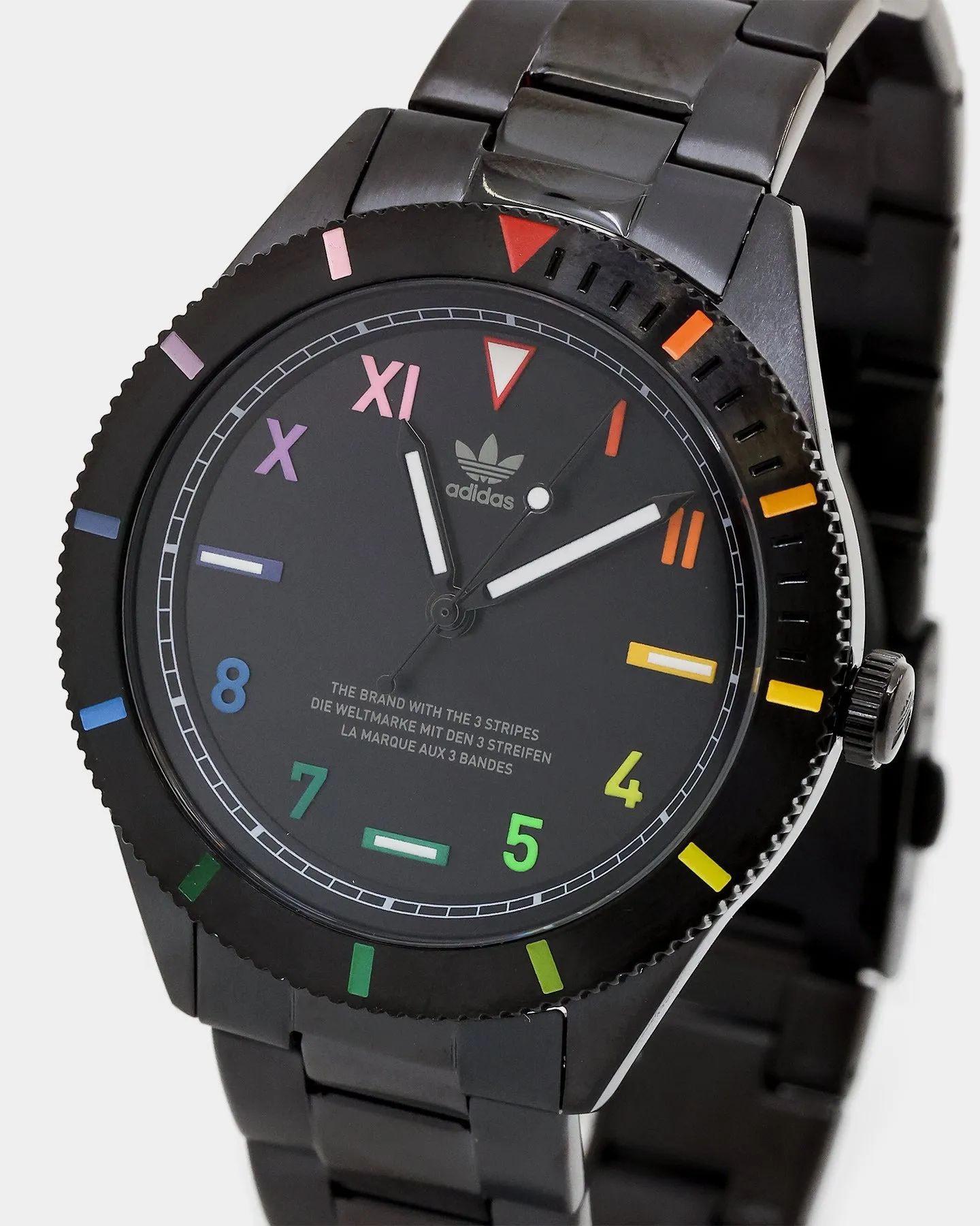 Adidas Edition Three 42MM Black/Rainbow