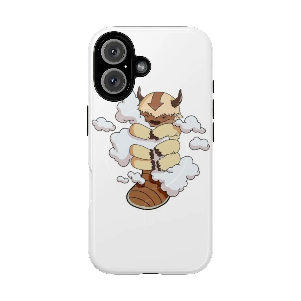 Adorable Appa Cuddling Clouds - Magnetic Tough Phone Case