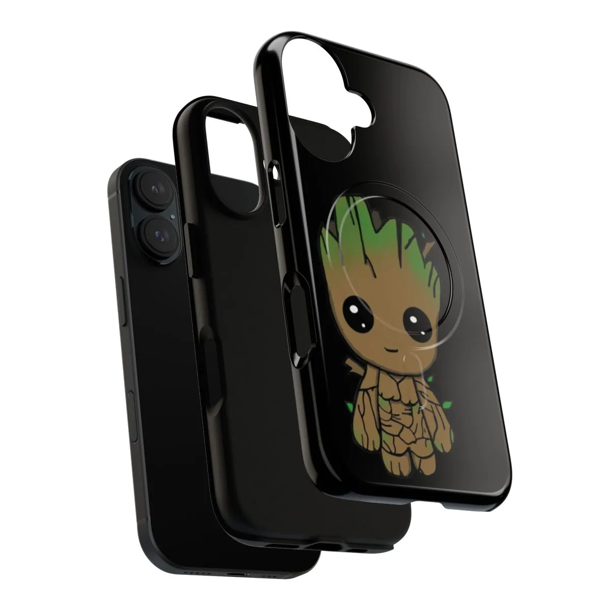 Adorable Chibi Groot Magnetic Tough Phone Case