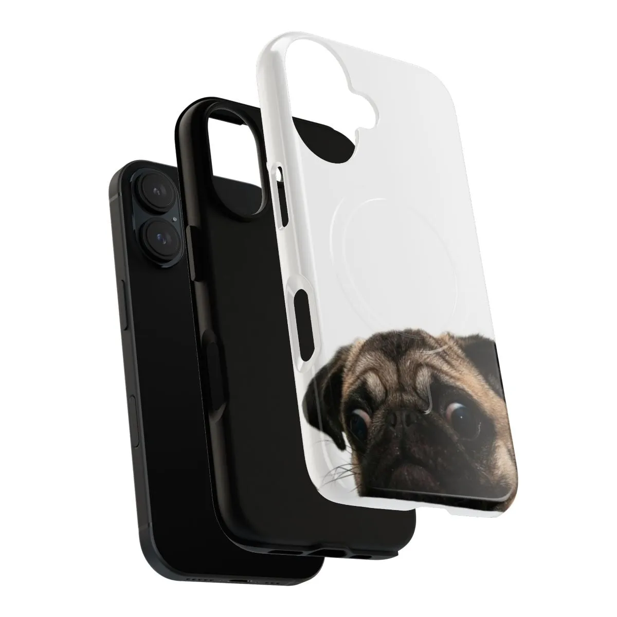 Adorable Pug Magnetic Tough Phone Case