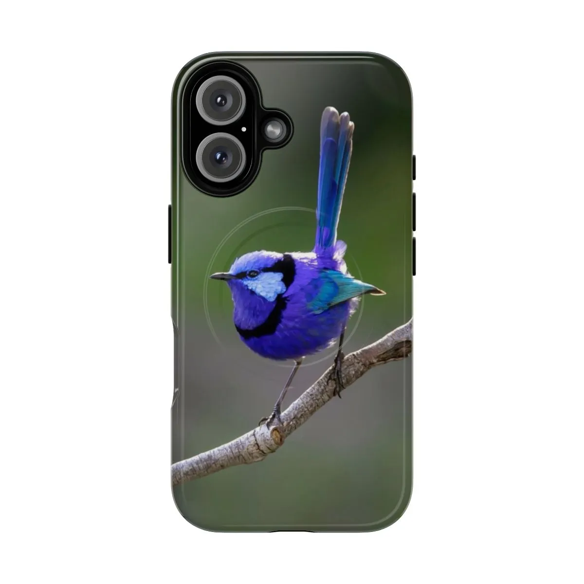 Afternoon Light Blue Wren Magnetic Tough Phone Case