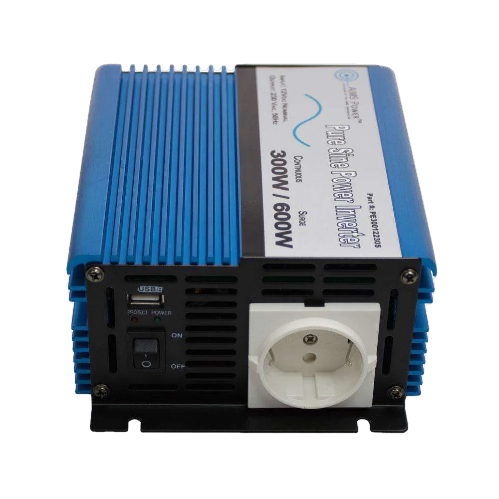 Aims Power PE30012230S 300 Watt Pure Sine Inverter New