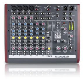 Allen & Heath ZED-10-FX Multipurpose Mixer With FX