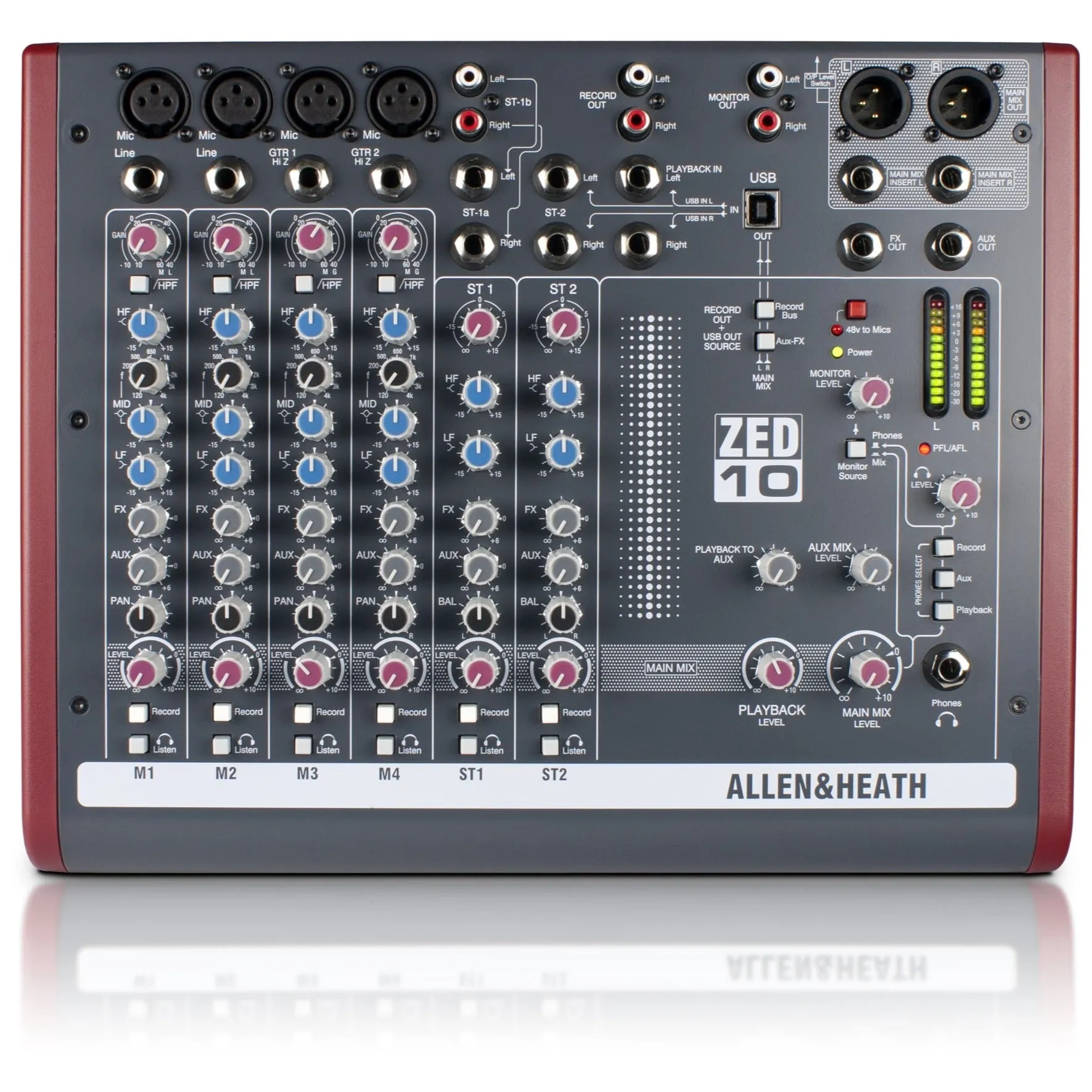 Allen & Heath ZED-10 Multi-Purpose Miniature Mixer