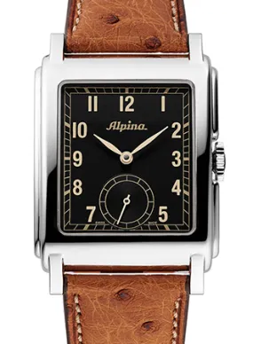 Alpiner Heritage Carree Automatic Black Ref. AL-530BA3C6