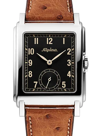 Alpiner Heritage Carree Automatic Black Ref. AL-530BA3C6