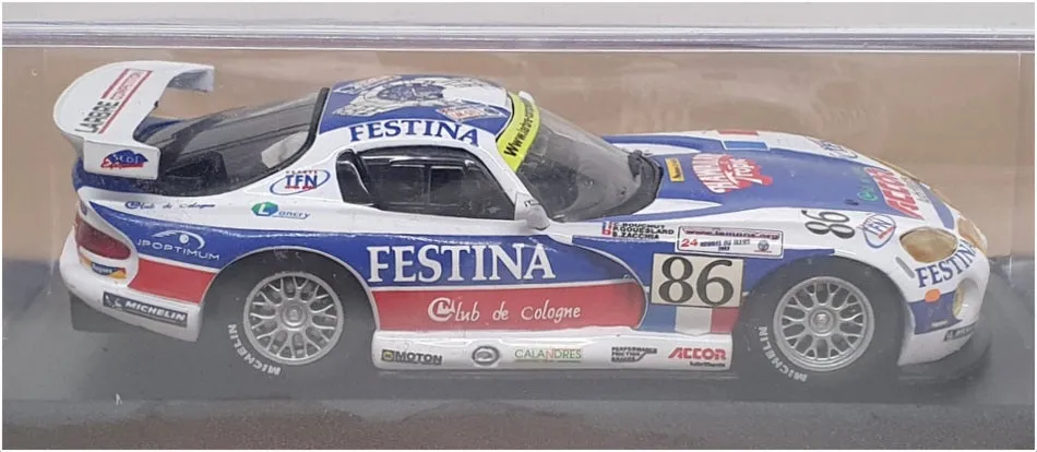 Altaya 1/43 Scale 27424H - Chrysler Viper GTS-R #86 24h Le Mans 2003