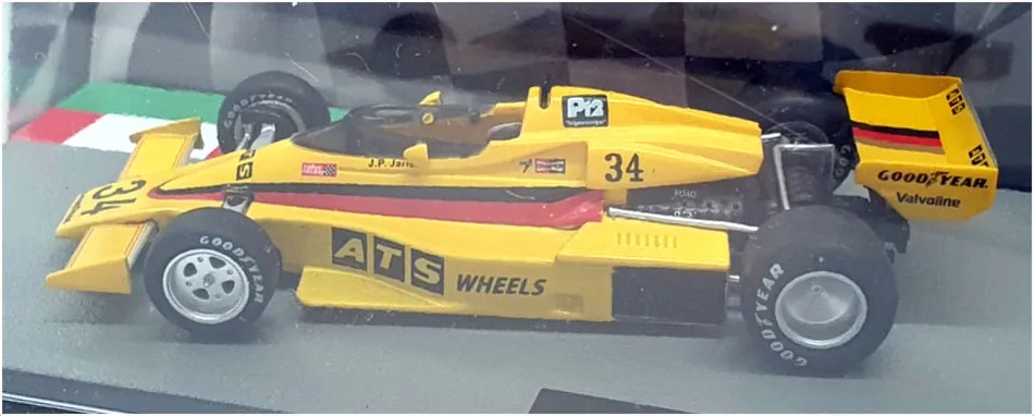 Altaya 1/43 Scale 28522B - F1 ATS PC4 1977 Jean Pierre Jarier - Yellow