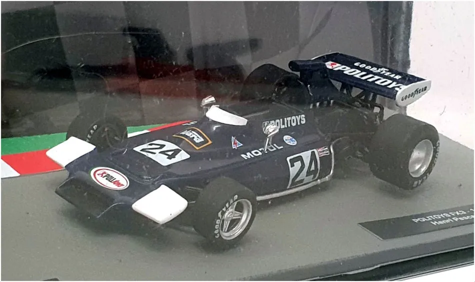 Altaya 1/43 Scale 28522F - F1 Polytoys FX3 1972 Henri Pescarolo - Blue