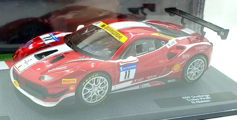 Altaya 1/43 Scale 30424O - Ferrari 488 Challenge #11 Trofeo Pirelli - Red