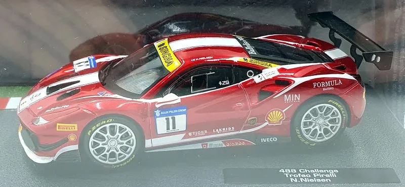 Altaya 1/43 Scale 30424O - Ferrari 488 Challenge #11 Trofeo Pirelli - Red