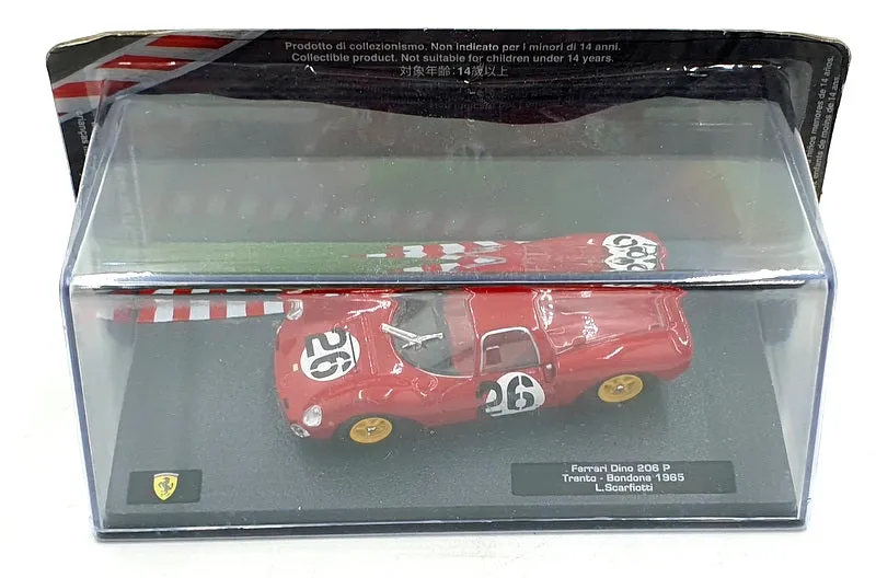 Altaya 1/43 Scale 30424R - Ferrari Dino 206 P #26 Trento-Bondone 1965