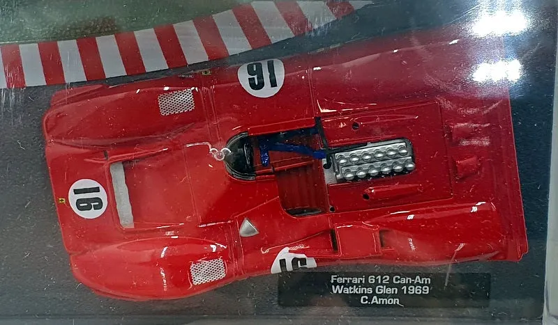 Altaya 1/43 Scale 30424Y - Ferrari 612 Can-Am #16 Watkins Glen 1969