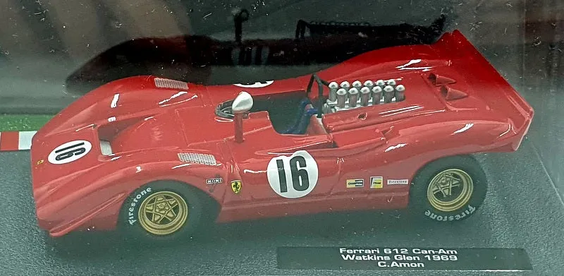 Altaya 1/43 Scale 30424Y - Ferrari 612 Can-Am #16 Watkins Glen 1969