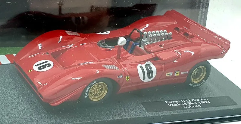 Altaya 1/43 Scale 30424Y - Ferrari 612 Can-Am #16 Watkins Glen 1969