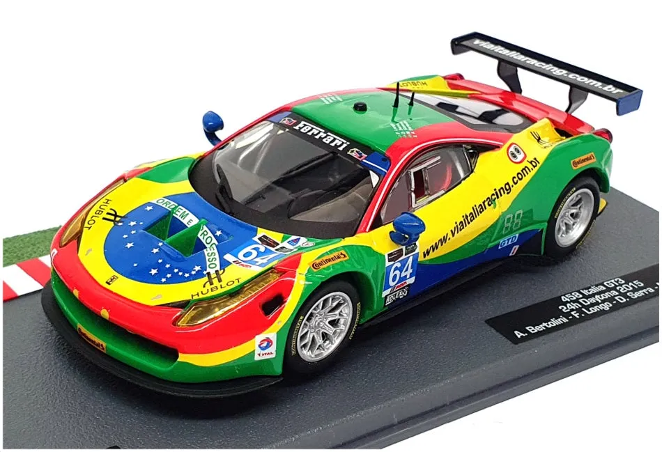 Altaya 1/43 Scale 61023E - Ferrari 458 Italia GT3 #64 24h Daytona 2015