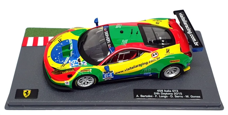 Altaya 1/43 Scale 61023E - Ferrari 458 Italia GT3 #64 24h Daytona 2015